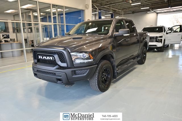 Gray (Granite Crystal Metallic Clearcoat) 2022 RAM 1500 Classic Warlock Crew Cab 4WD Pickup Truck Four-Wheel Drive 8-Speed Automatic