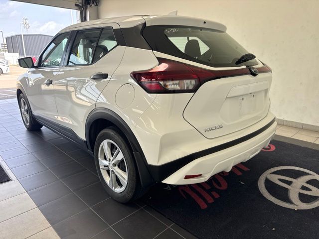 2024 Nissan Kicks S White at South Houston Nissan