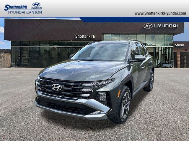 Amazon Gray 2025 Hyundai Tucson Hybrid SEL Convenience AWD SUV / Crossover All-Wheel Drive 6-Speed Automatic
