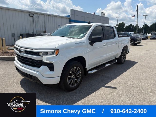 Summit White 2023 Chevrolet Silverado 1500 Pickup Truck 4X2 Automatic