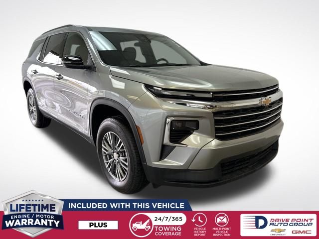 Sterling Gray Metallic 2025 Chevrolet Traverse SUV / Crossover Front-Wheel Drive 8-Speed Automatic