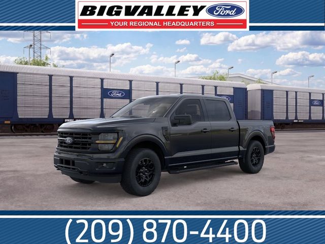 Black 2026 Ford F-150 Pickup Truck Four-Wheel Drive Automatic