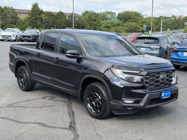 Crystal Black Pearl 2025 Honda Ridgeline Pickup Truck All-Wheel Drive 9-Speed Automatic