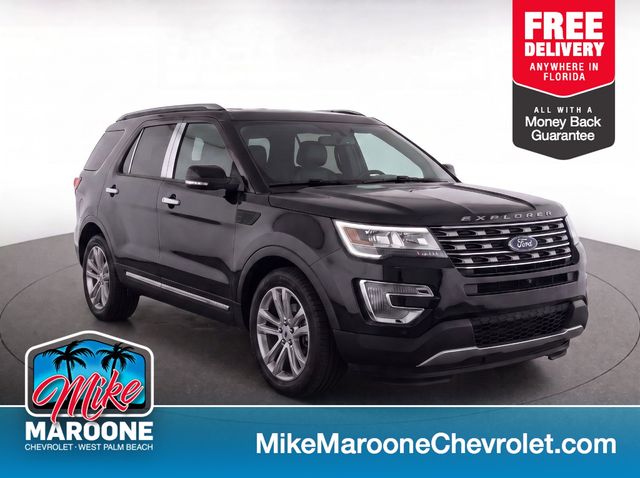 Shadow Black 2016 Ford Explorer SUV / Crossover Front-Wheel Drive 6-Speed Automatic