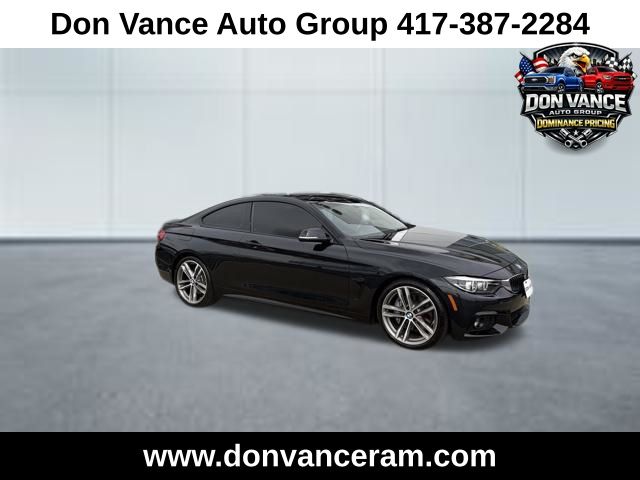 Black Sapphire Metallic 2019 BMW 4 Series 430i Coupe RWD Coupe Rear-Wheel Drive 8-Speed Automatic