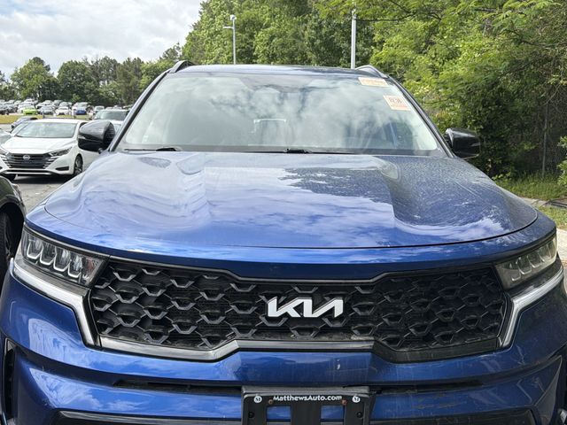 Sapphire Blue 2022 Kia Sorento SUV / Crossover Front-Wheel Drive 8-Speed Automatic