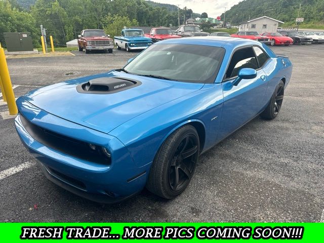 Blue Pearl 2016 Dodge Challenger Coupe Rear-Wheel Drive 8-Speed Automatic