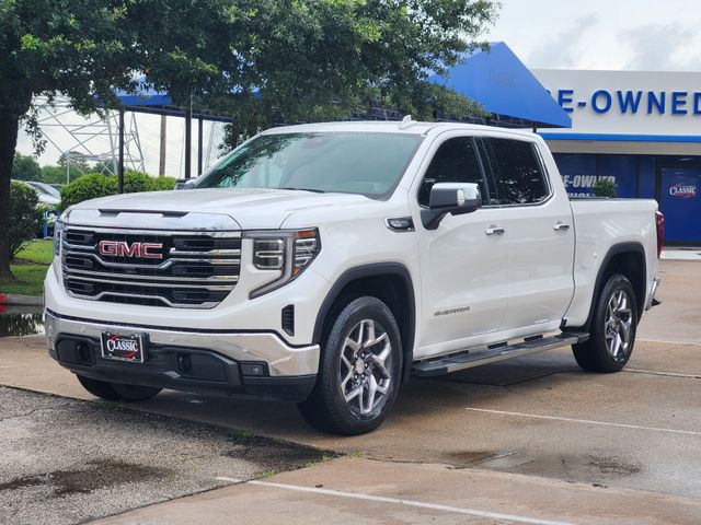 2024 GMC Sierra 1500 SLT White at Emmons Autoplex