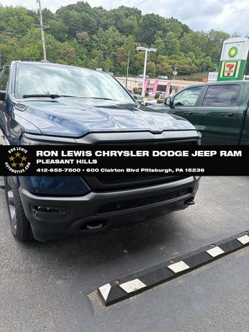 Patriot Blue Pearlcoat 2020 RAM 1500 Pickup Truck Four-Wheel Drive 8-Speed Automatic