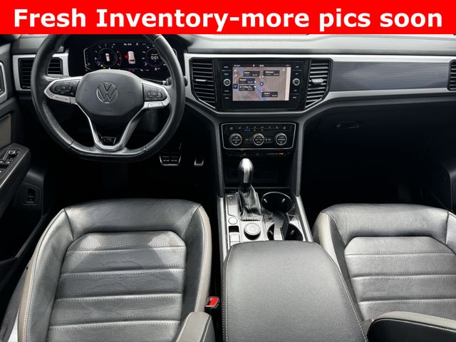 2022 Volkswagen Atlas 3.6L V6 SEL Premium R-Line Red at DeMontrond Auto Country