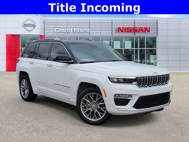 Bright White Clearcoat 2022 Jeep Grand Cherokee Summit 4WD SUV / Crossover Four-Wheel Drive 8-Speed Automatic