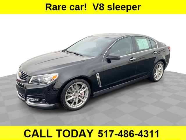 Phantom Black Metallic 2014 Chevrolet SS RWD Sedan Rear-Wheel Drive 6-Speed Automatic