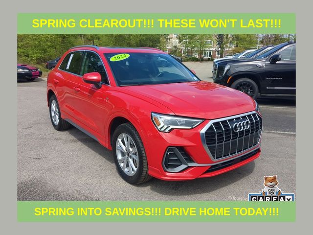 Red 2024 Audi Q3 quattro Premium S Line 45 TFSI SUV / Crossover All-Wheel Drive 8-Speed Automatic