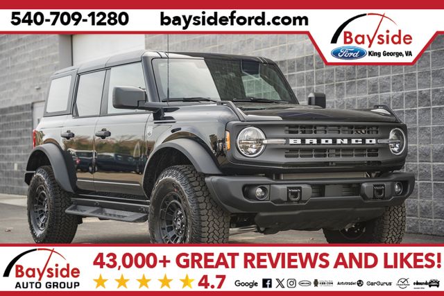Shadow Black 2026 Ford Bronco SUV / Crossover Four-Wheel Drive Automatic