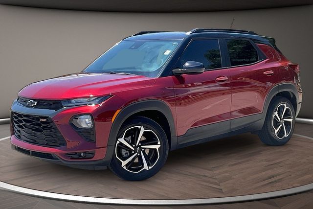 Red (Crimson Metallic) 2022 Chevrolet Trailblazer SUV / Crossover Front-Wheel Drive Continuously Variable Transmission