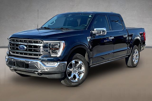 Antimatter Blue Metallic 2023 Ford F-150 Pickup Truck Four-Wheel Drive Automatic