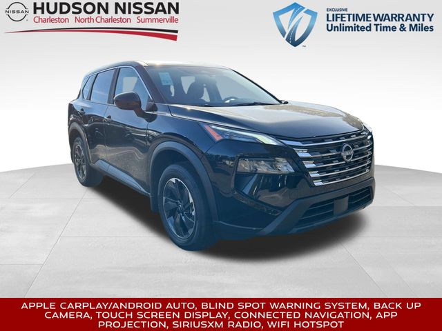 2025 Super Black Nissan Rogue SV FWD SUV