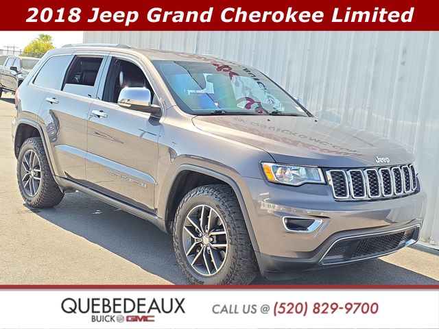 Crystal Metallic 2018 Jeep Grand Cherokee SUV / Crossover Four-Wheel Drive 8-Speed Automatic