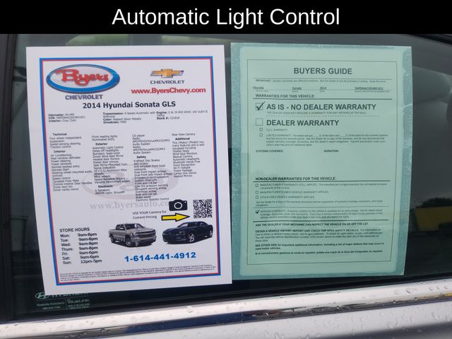 Used 2014 Hyundai Sonata For Sale in Grove City, OH