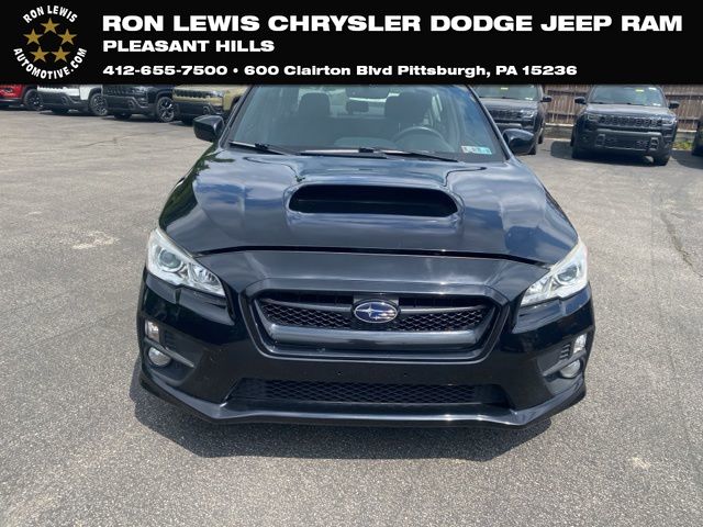 Crystal Black Silica 2017 Subaru WRX Premium Sedan All-Wheel Drive 6-Speed Manual