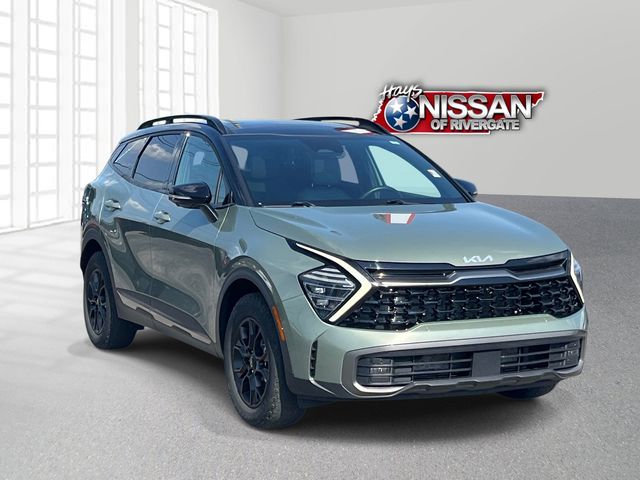 Jungle Green/Ebony Black Roof 2023 Kia Sportage SUV / Crossover All-Wheel Drive 8-Speed Automatic