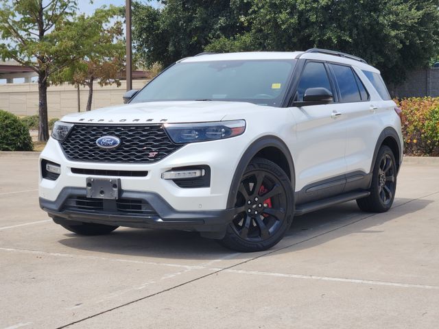 White Metallic 2020 Ford Explorer SUV / Crossover All-Wheel Drive Automatic
