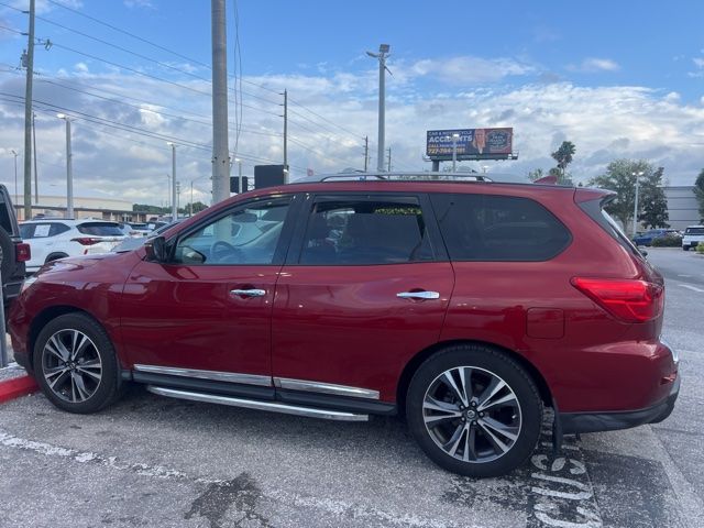 Red (Scarlet Ember Tintcoat) 2019 Nissan Pathfinder Platinum FWD SUV / Crossover Front-Wheel Drive Continuously Variable Transmission