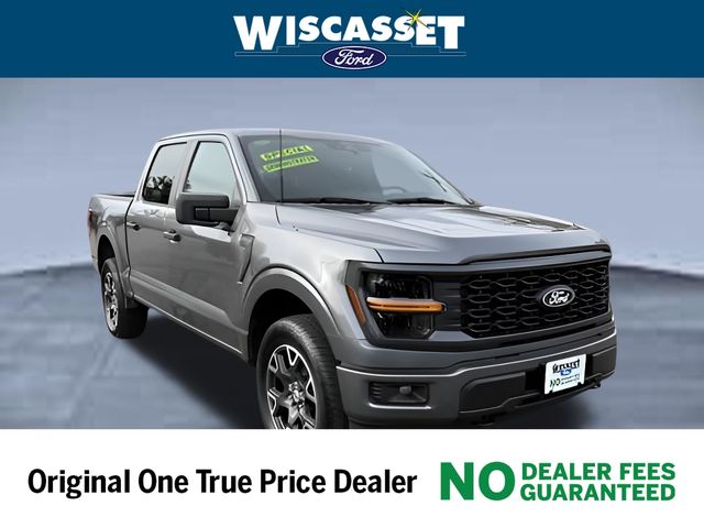 Gray Metallic 2025 Ford F-150 STX 4dr SuperCrew 4WD Pickup Truck Four-Wheel Drive Automatic
