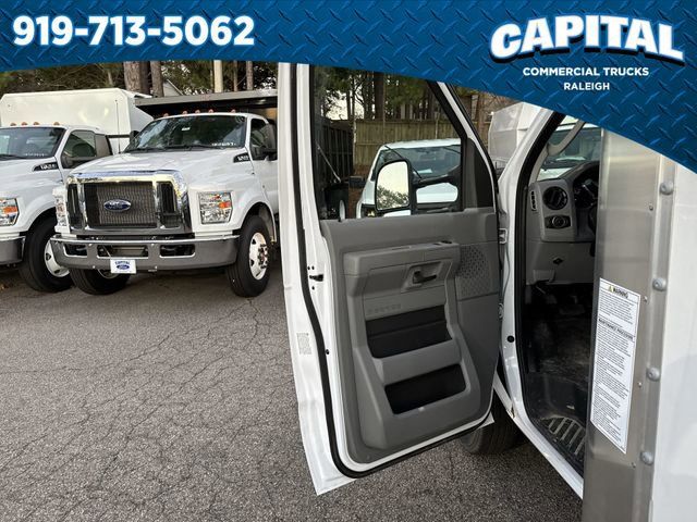 New 2025 White Ford 14FT BOX/SIDE DOOR image 19