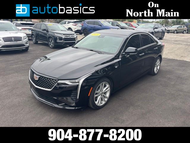 Black Raven 2021 Cadillac CT4 Sedan Rear-Wheel Drive 8-Speed Automatic