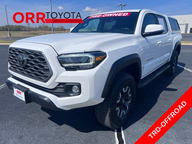 Ice Cap 2023 Toyota Tacoma TRD Off Road Double Cab 4WD Pickup Truck Four-Wheel Drive 6-Speed Automatic