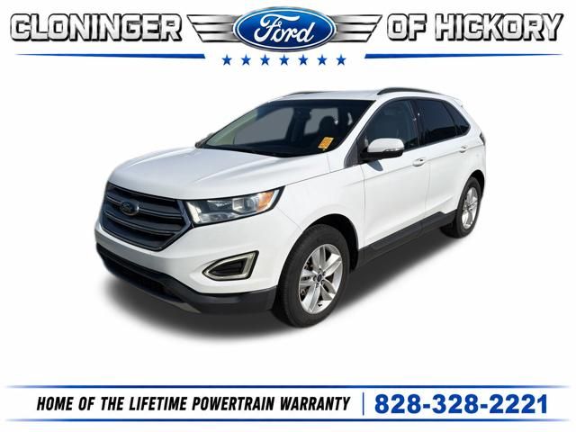 Oxford White 2015 Ford Edge SUV / Crossover Front-Wheel Drive 6-Speed Automatic