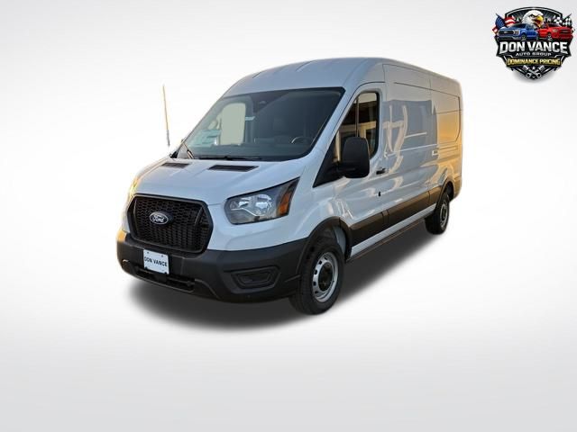 Oxford White 2026 Ford Transit Cargo 250 Medium Roof LB RWD Van Rear-Wheel Drive