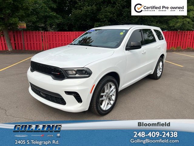 White Knuckle Clearcoat 2023 Dodge Durango SUV / Crossover All-Wheel Drive 8-Speed Automatic
