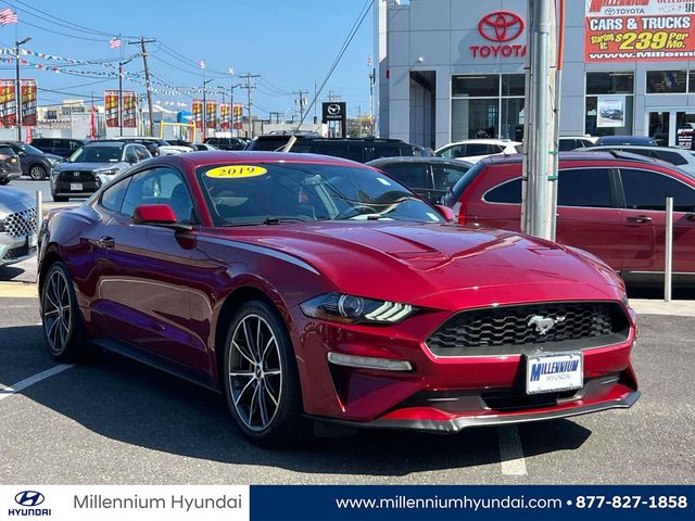 Ruby Red Metallic 2019 Ford Mustang Coupe Rear-Wheel Drive Automatic