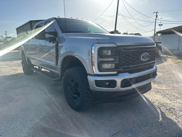 Silver Metallic 2023 Ford F-250 Super Duty Pickup Truck Four-Wheel Drive Automatic