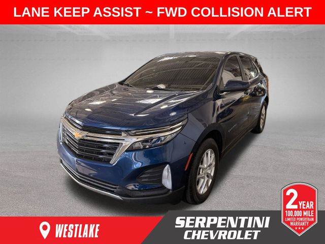 Blue Glow Metallic 2022 Chevrolet Equinox SUV / Crossover Front-Wheel Drive 6-Speed Automatic Overdrive