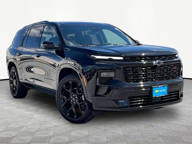 Black Metallic 2024 Chevrolet Traverse SUV / Crossover Four-Wheel Drive 8-Speed Automatic
