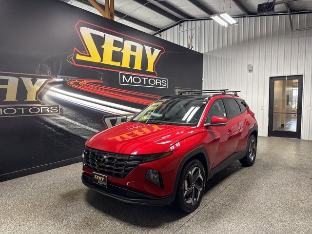 Calypso Red 2023 Hyundai Tucson Limited AWD SUV / Crossover All-Wheel Drive 8-Speed Automatic