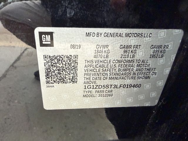 2020 Chevrolet Malibu LT Black at Parkway Family Mazda