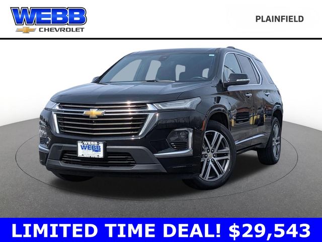 Mosaic Black Metallic 2022 Chevrolet Traverse High Country AWD SUV / Crossover Four-Wheel Drive 9-Speed Automatic