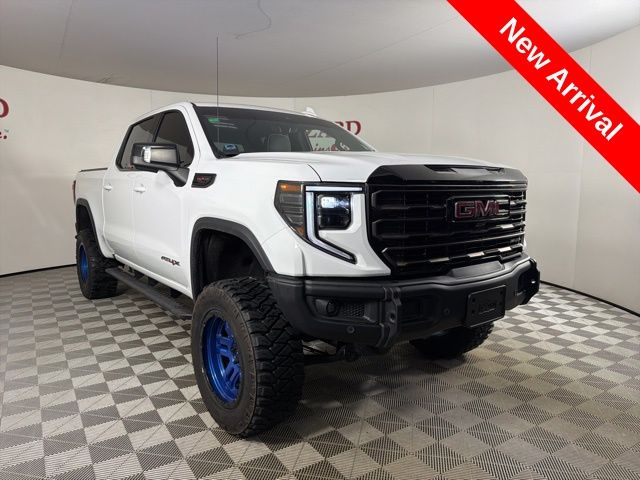Summit White 2024 GMC Sierra 1500 AT4X Crew Cab 4WD Pickup Truck Four-Wheel Drive Automatic