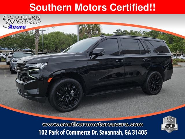 Black 2021 Chevrolet Tahoe RST 4WD SUV / Crossover Four-Wheel Drive