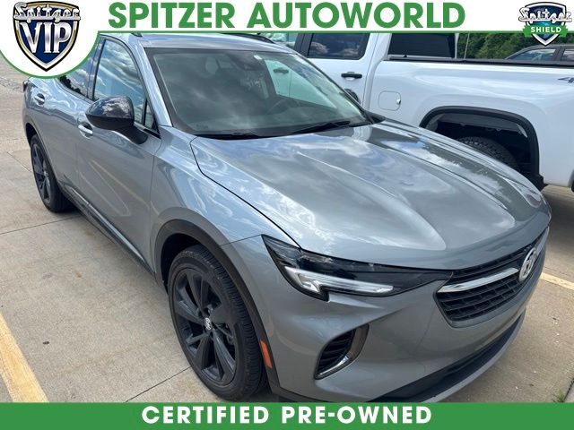 Moonstone Gray Metallic 2023 Buick Envision SUV / Crossover All-Wheel Drive 9-Speed Automatic