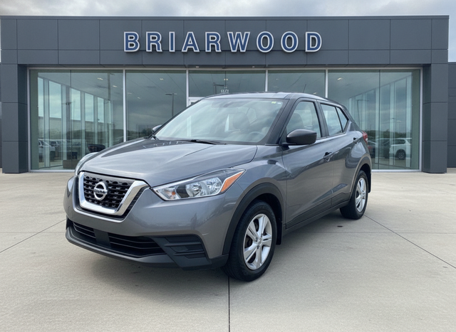 Gray (Gun Metallic) 2020 Nissan Kicks SUV / Crossover Front-Wheel Drive Continuously Variable Transmission