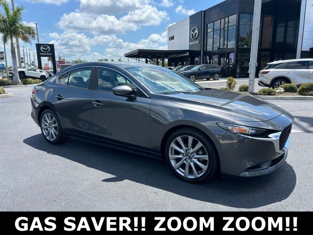Machine Gray 2021 Mazda MAZDA3 Select Sedan FWD Sedan Front-Wheel Drive 6-Speed Automatic