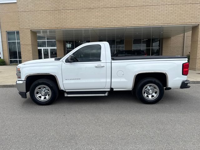 Summit White 2017 Chevrolet Silverado 1500 LS RWD Pickup Truck 4X2 6-Speed Automatic Overdrive