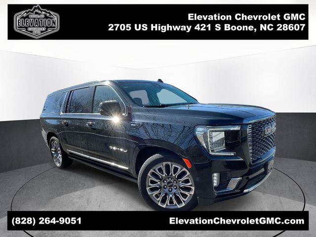 Onyx Black 2023 GMC Yukon XL Denali Ultimate 4WD SUV / Crossover Four-Wheel Drive Automatic