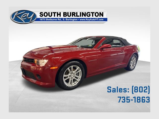 Red Rock Metallic 2015 Chevrolet Camaro 1LT Convertible RWD Convertible Rear-Wheel Drive 6-Speed Automatic