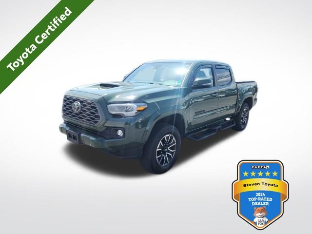 Army Green 2022 Toyota Tacoma TRD Sport Double Cab 4WD Pickup Truck Four-Wheel Drive 6-Speed Automatic